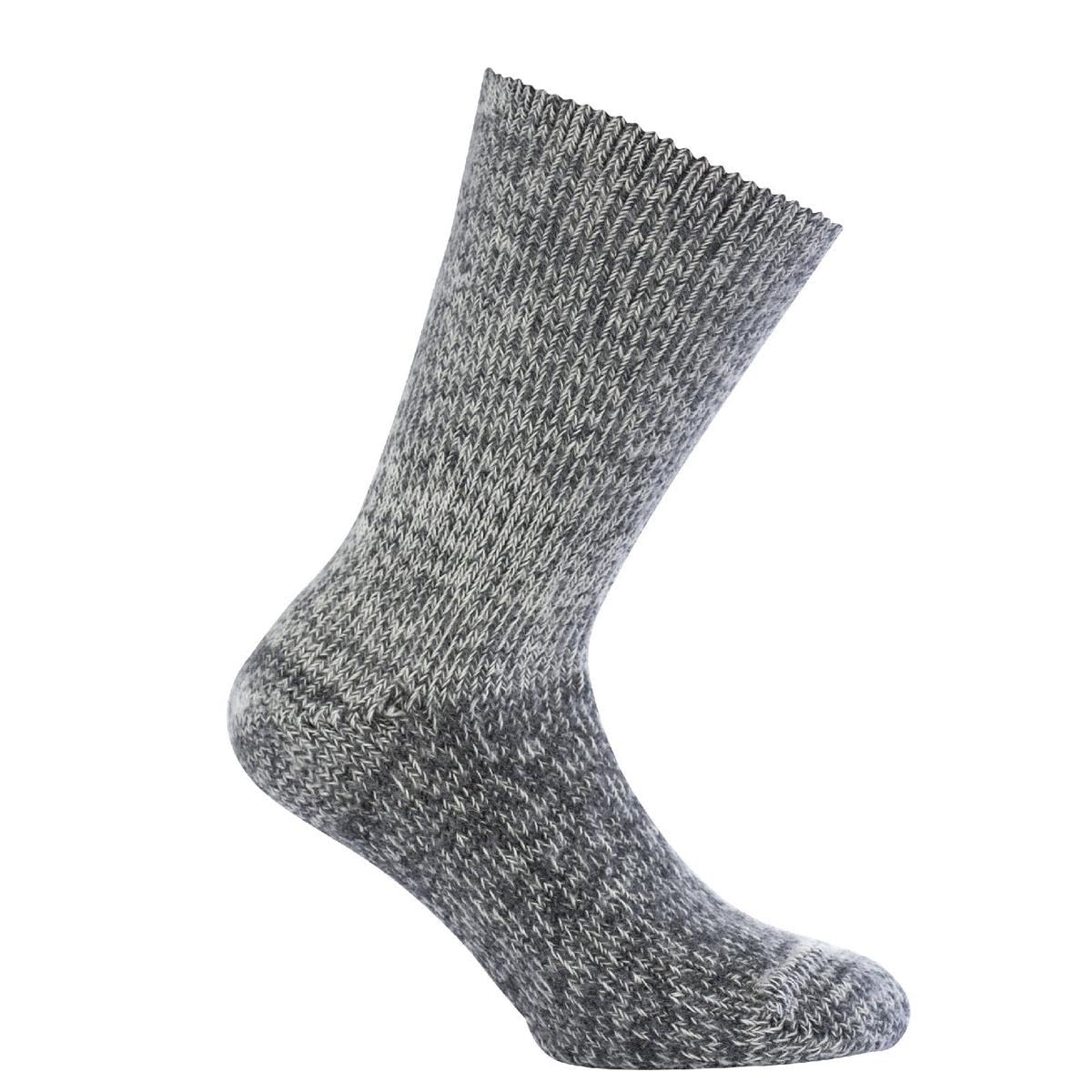 Woolpower Unisex Grey Melange 800 Classic Socks - Very Warm Merino Socks, 37-39,