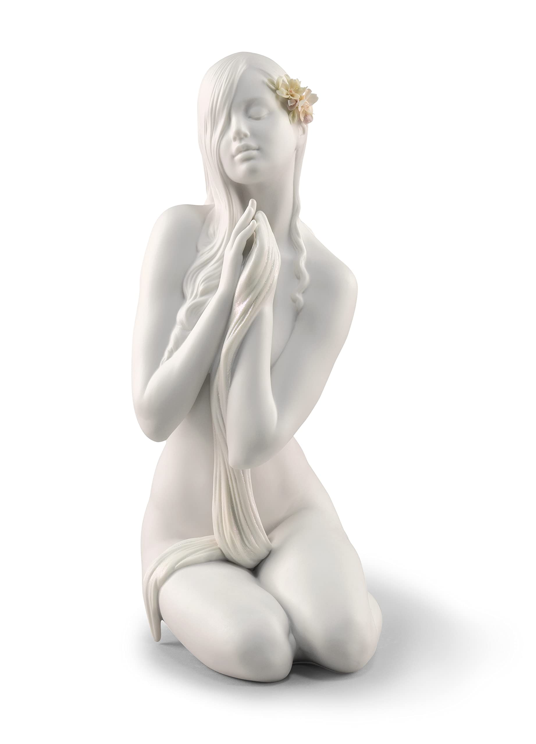 Amazon.com: LLADRÓ Inner Peace Woman Figurine. Porcelain Nude