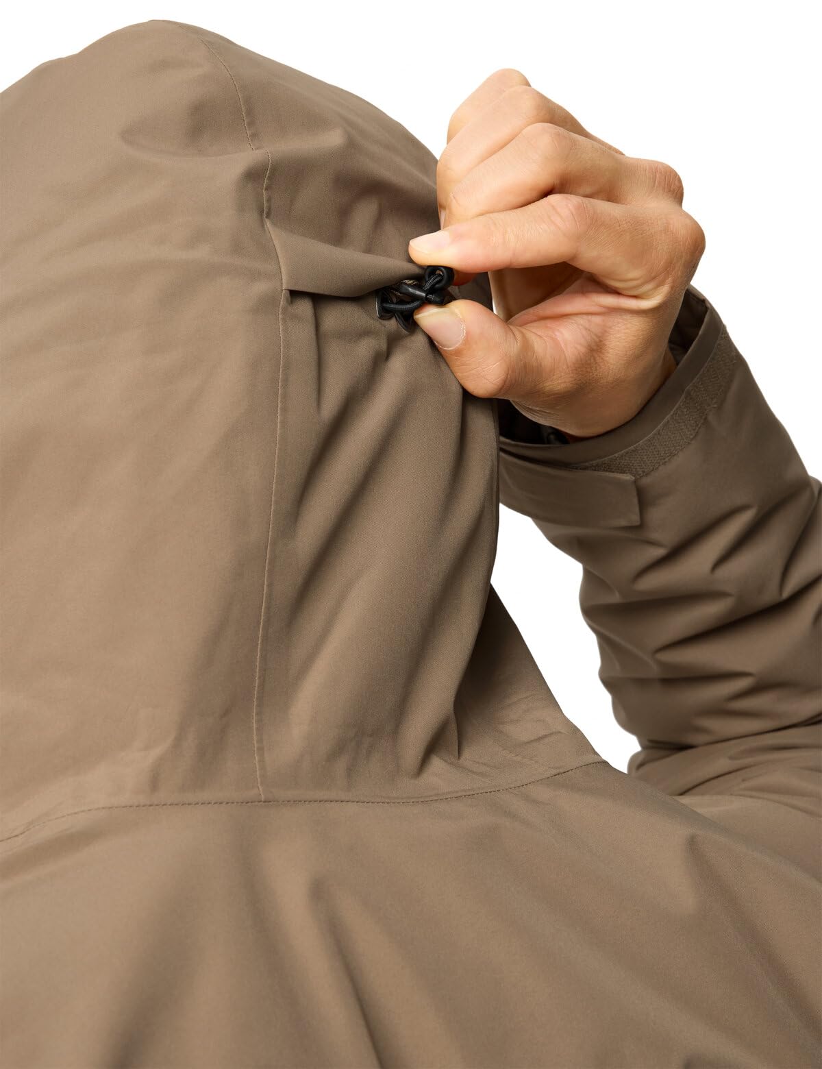 VAUDE Rosemoor Parka acolchada de invierno para hombre, impermeable, cortavientos y transpirable