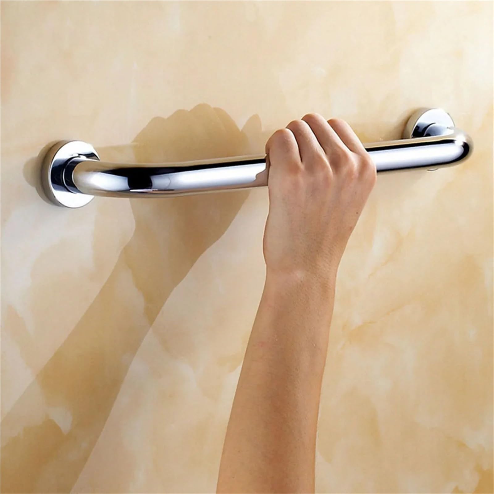 2 Barras de Apoyo Resistentes para baño, para Pared, Inodoro, seguras, Antideslizantes, para Personas Mayores.