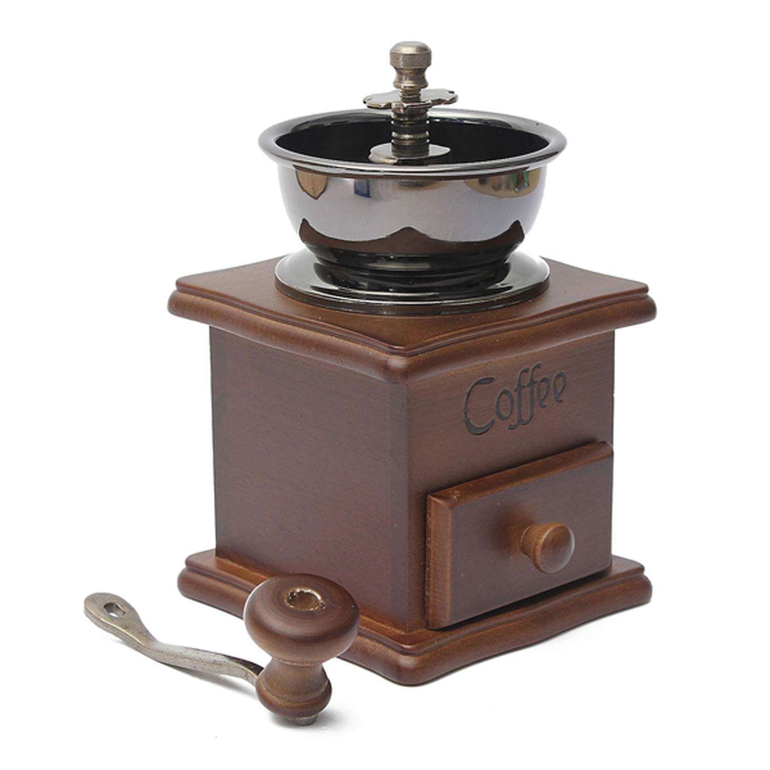 Moulin à café machine Moledor broyage machine Moulin à café manuel Molinillo de café antique à la main Moulin à café comme sur l'image