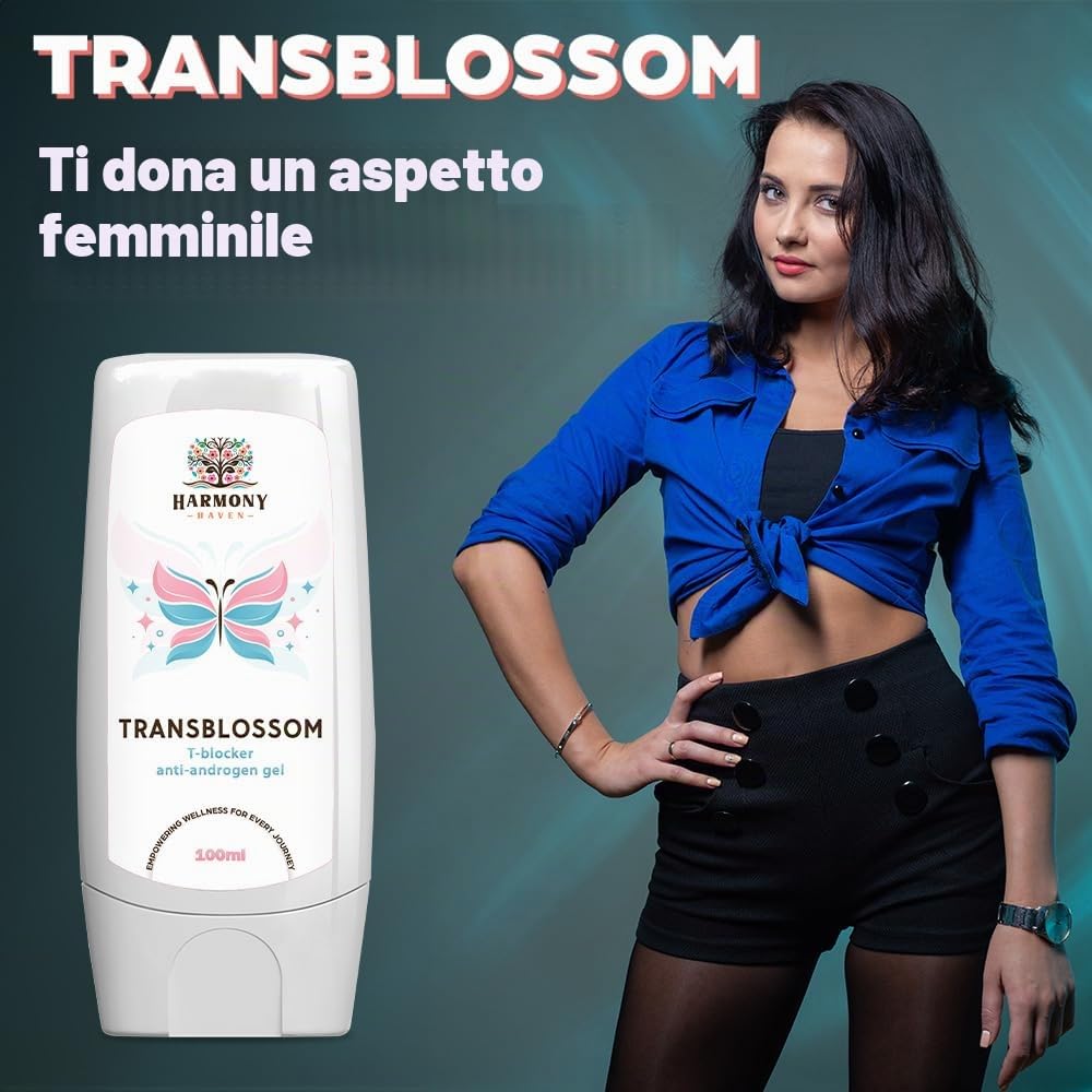 Cambiamenti di T-bloccante TransBlossom, T-bloccante, gel anti-androgeno, MTF, massaggio del corpo e gel femminile