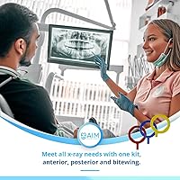 Vista 3 de ADS - Anillo de puntería de posicionamiento de rayos X dental, Autoclavable, Rinn FPS 3000 Autoclavable, Sistema de Posicionamiento de Rayos X, Azul