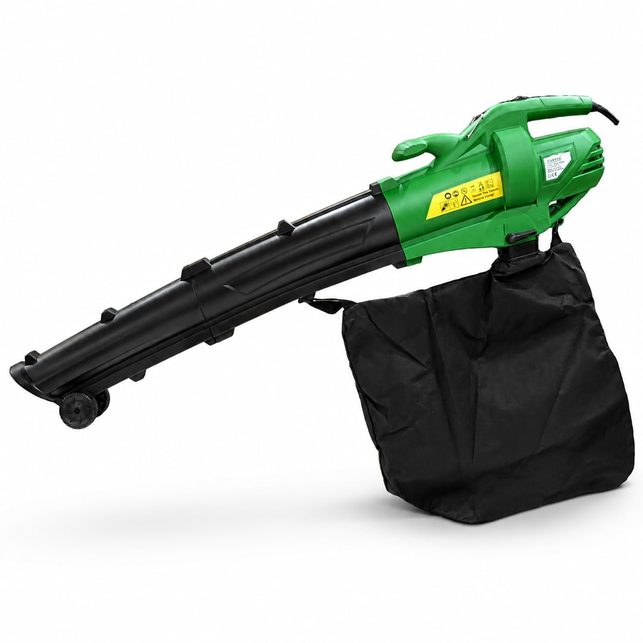 Jawsons 2400W Electric Leaf Blower, Vacuum & Mulcher Machine | High Power Heavy Duty Garden Blower with 13m³/min Air Flow, Collection Bag & Guide Wheels | Corded Waste Cleaner for Lawn-image-34