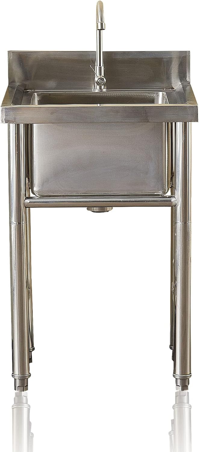 Stainless Steel Sink Units Commercial Restaurant Sinks with Water