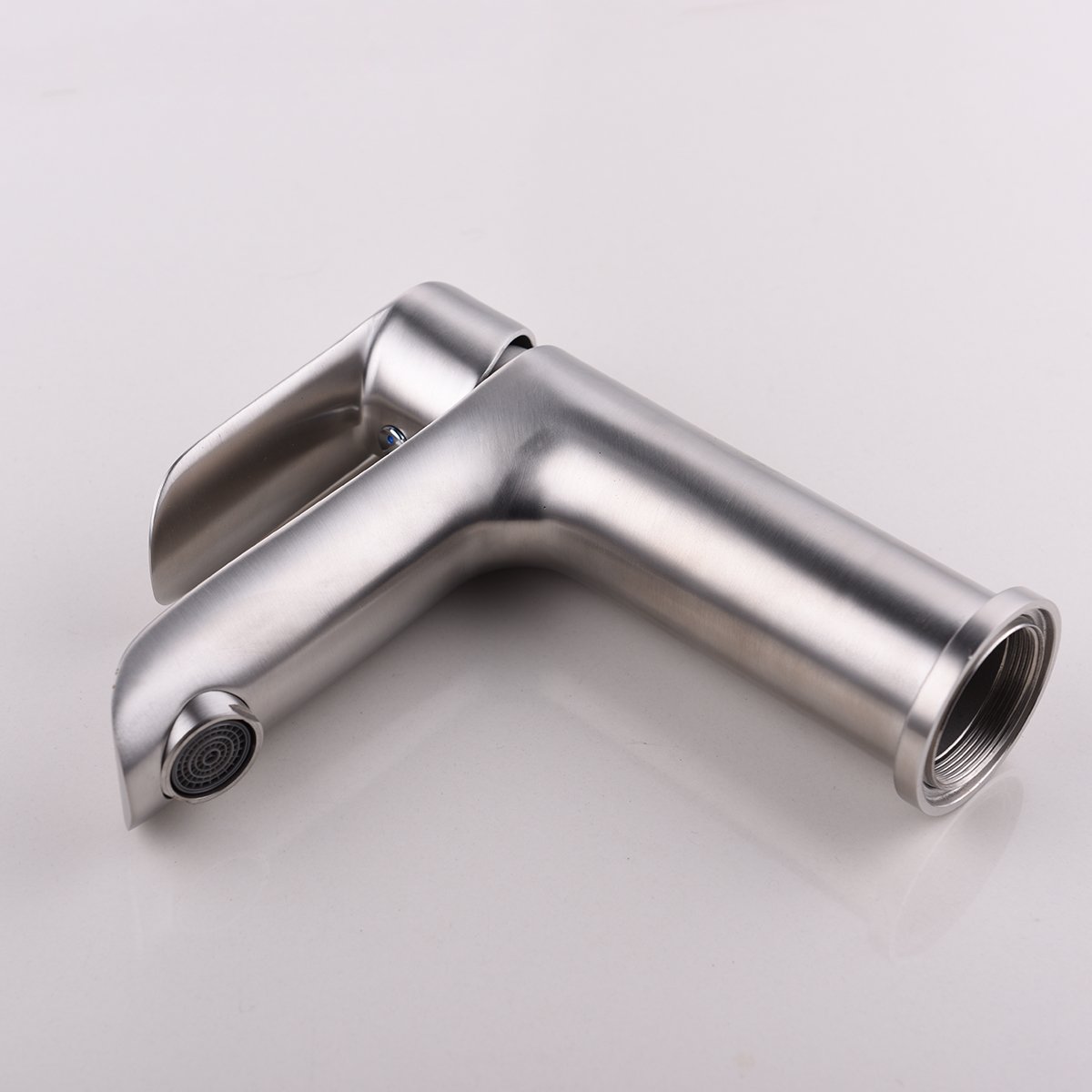 CIENCIA SUS304 calda e fredda G1 / 2"hoseTaps ingresso di compressione in acciaio inox per lavandino del bagno SNA621