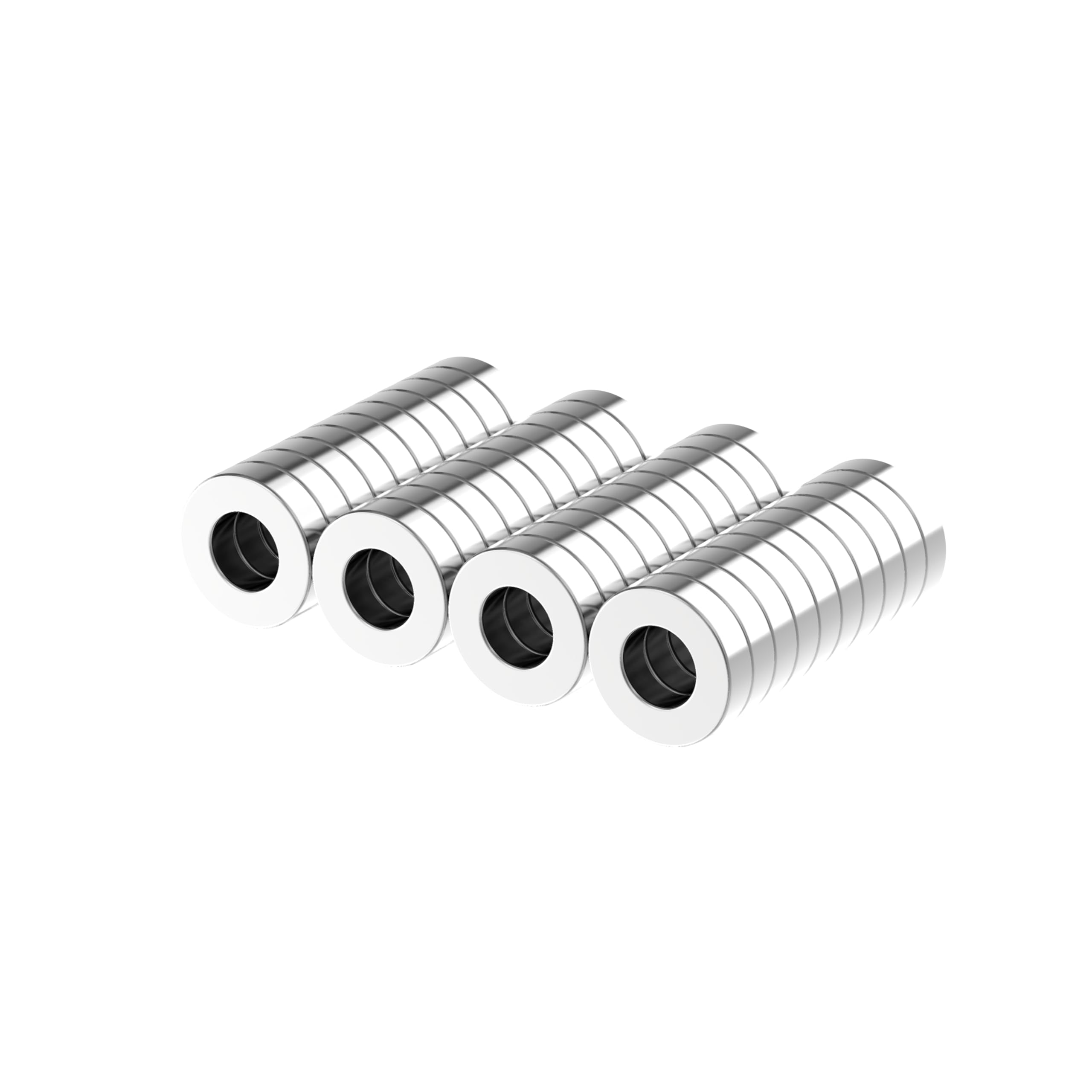 AlpysiaTech N52 Ring Magnets- 1/2