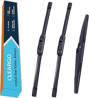 Windshield Wiper Blades for 2022 2023 2024 Hyundai Tucson (US Built 26'' 16'' 11'') - Complete Set Front & Rear Premium All-Season Wipers