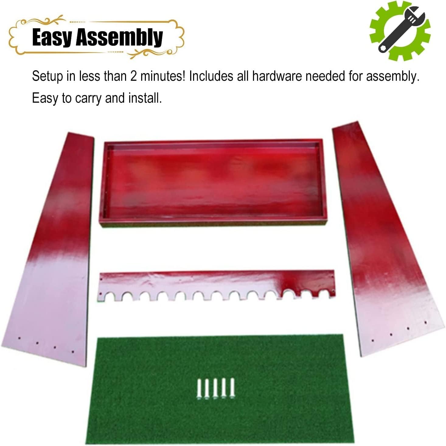 Golf Club Holder Stand for The Green, Golf Club Organiser Rack for Golf Driving Range/Golf Simulator Driving Range/Home Clubs Placement