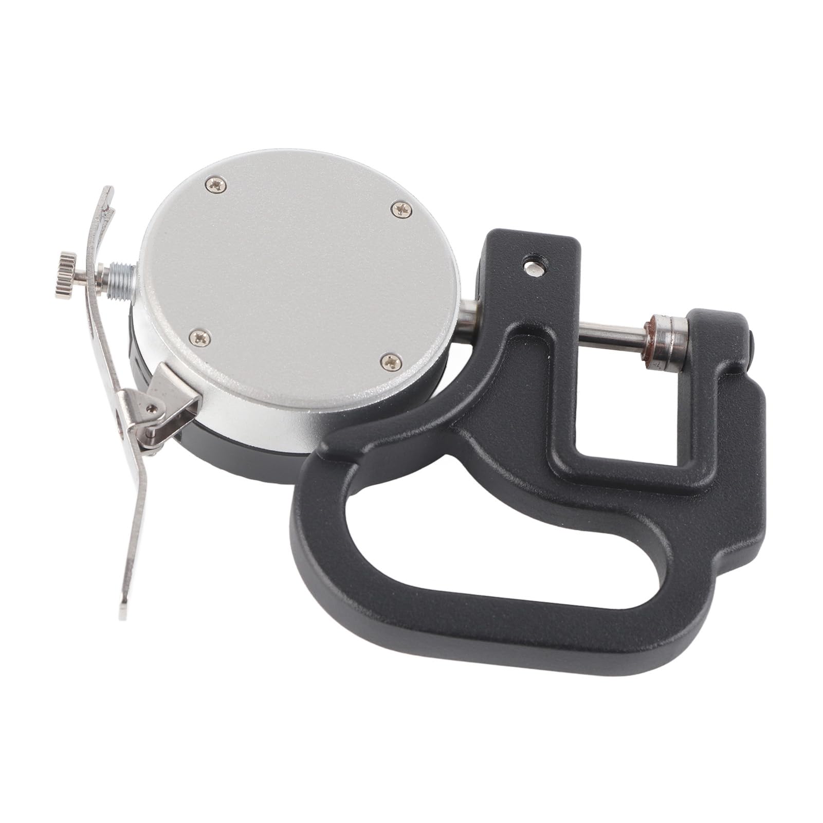Jeanoko Misuratore di Spessore Digitale, Strumento di Misurazione dello Spessore a Pressione Rapida Precisione 0,001 Mm 0-12,7 Mm per Spugna di Pellicola in Tessuto di Carta in Pe