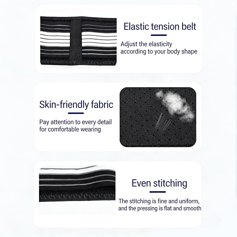 Ceinture Nofela Unisex Back Support Belt for Lumbar Sacroiliac Hip & Pelvic Comfort, Adjustable Daily Wear Stabilizer for Men & Women — view 6