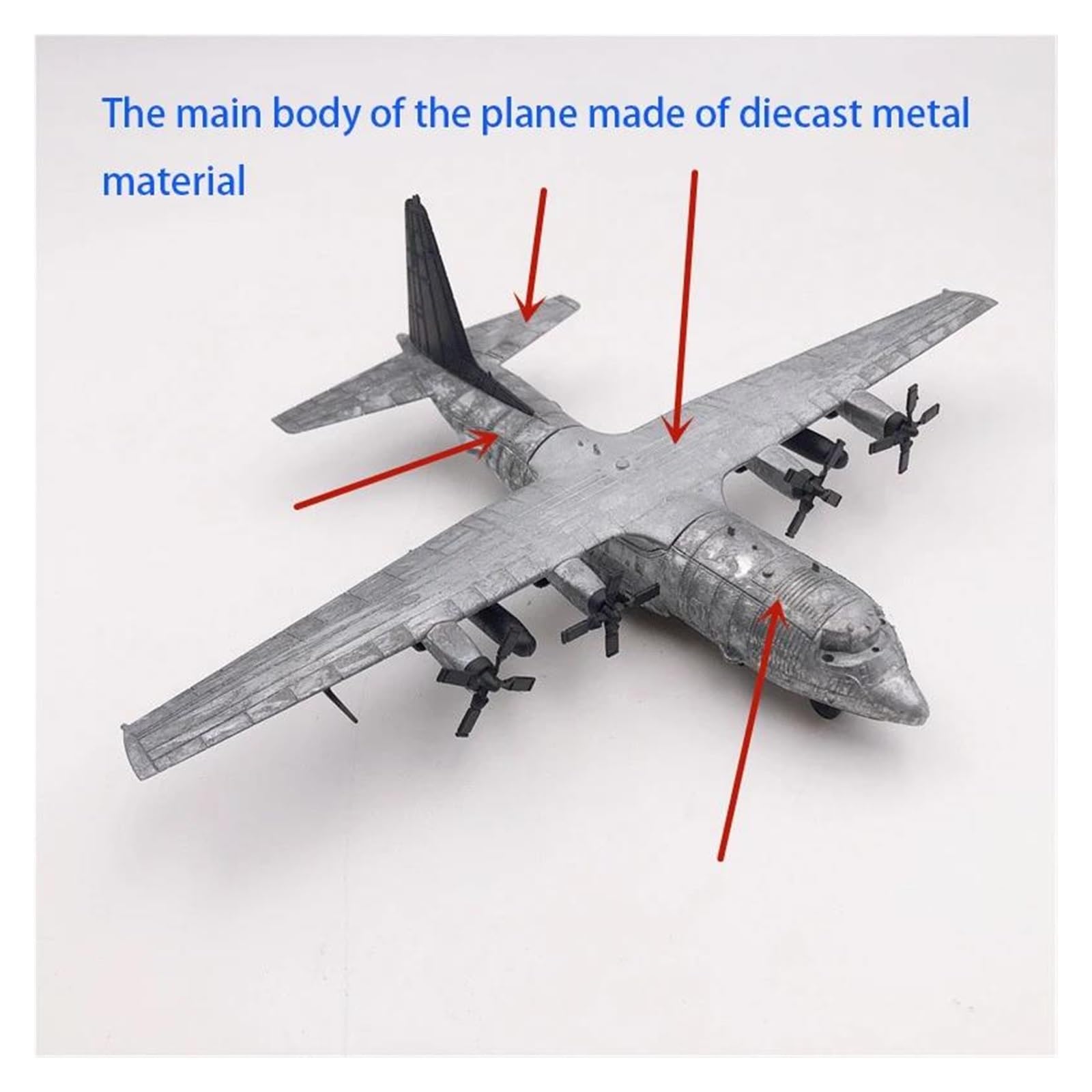 1/200 dla armii AC-130A AC130 Gunship myśliwiec szturmowy samolot Model samolotu F kolekcja do zbierania i wyświetlania