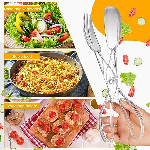 Ciseaux à salade en plastique réutilisables pour éviter les maladresses - 5