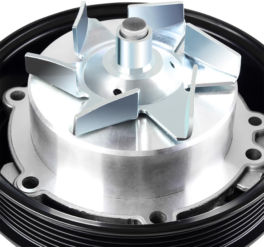 IRONTREE AW6738 Professional Water Pump Kit with Gasket Compatible with 14-20 Chevy Silverado 1500 Tahoe Suburban, 14-20 GMC Sierra 1500 Yukon, 15-20 Cadillac Escalade, 4.3L 5.3L 6.2L V6 V8 Engine