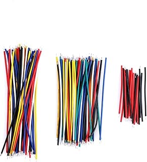 Trunking Solid 130pcs 24AWG Breadboard Jumper Wires Kit Tinning Double Tinned Component Cable Pack Colorful 5CM 8CM 10CM Connector Loom