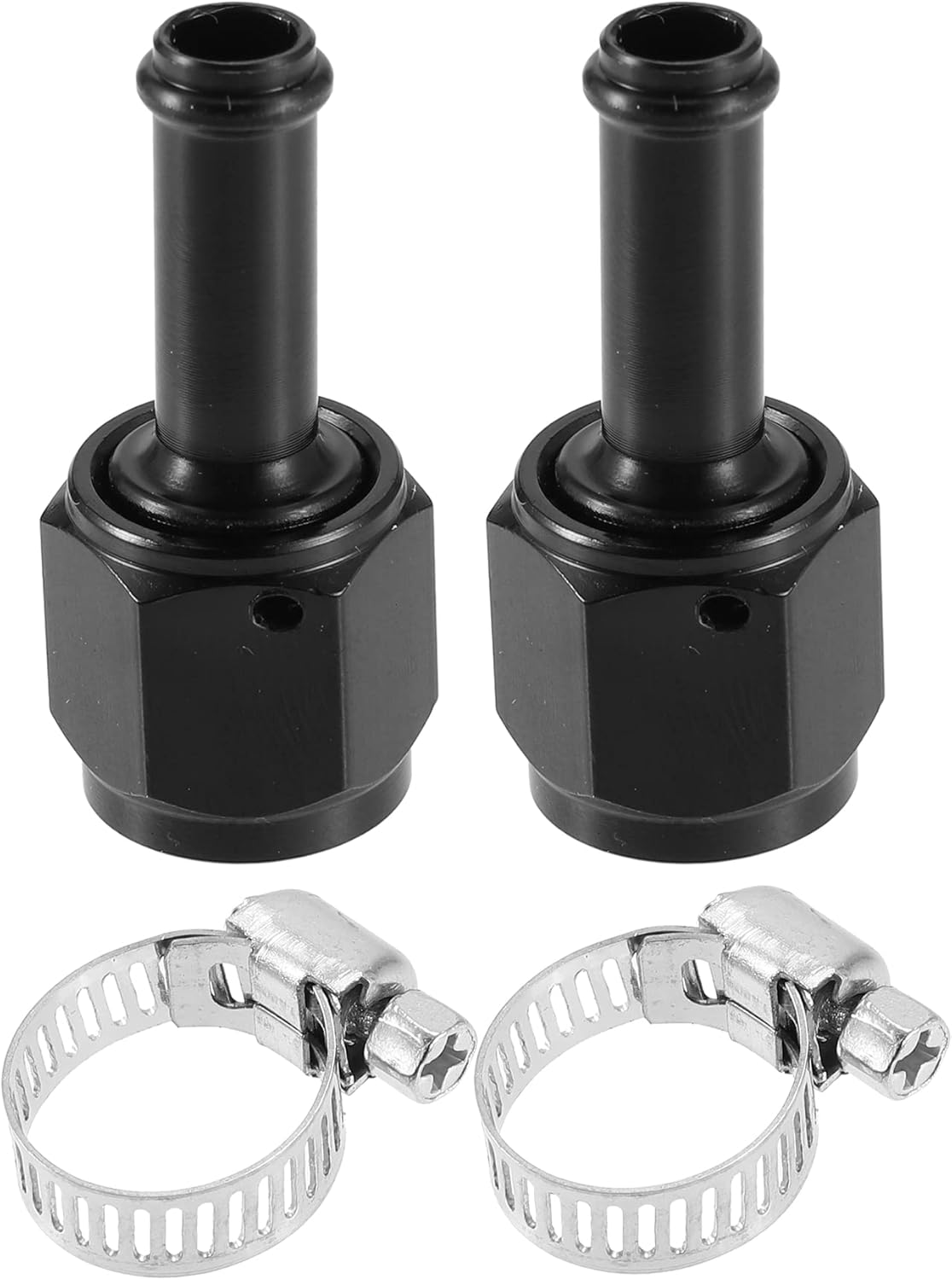 X AUTOHAUX 2 Pcs Aluminum Alloy AN65/16 Straight Push Lock