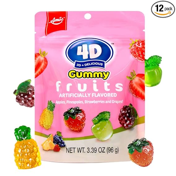 Amazon Com Amos 3d Gummy Fruit Gummies Candy With Fruity Juice 4d Gummy Mixed Strawberry Pineapple Grape Apple For Party Fruit Candy Snacks Decoration Pack Of 12 Grocery Gourmet Food Amazon Com Amos 3d Gummy Fruit Gummies Candy With Fruity Juice 4d Gummy Mixed Strawberry Pineapple Grape Apple For Party Fruit Candy Snacks Decoration Pack Of 12 Grocery Gourmet Food