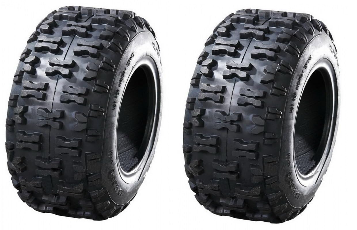 HAKUBA P5016 Lot de 2 pneus 16 x 6,50-8 P5016 pour tondeuse autoportée, tracteur, souffleuse à neige, quad, tondeuse à gazon, pneus pour enfants, pneus de tondeuse, pneus de pelouse dans les tailles