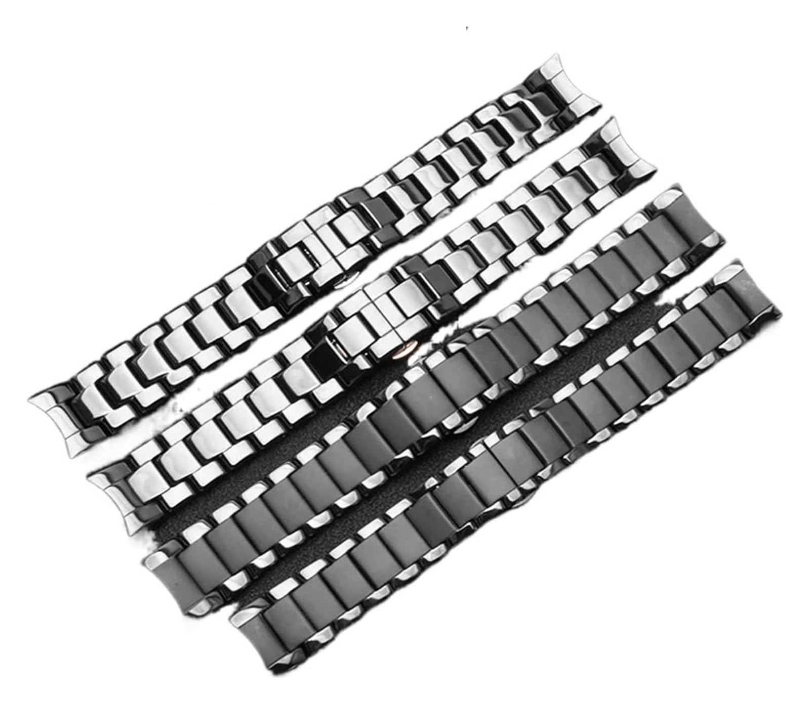 Cinturino con cassa in ceramica AR1451/AR1452/AR1400/AR1410/AR1421/AR1440 | For orologio armani, accessori con cinturino nero da uomo(AR1410 Case and band)