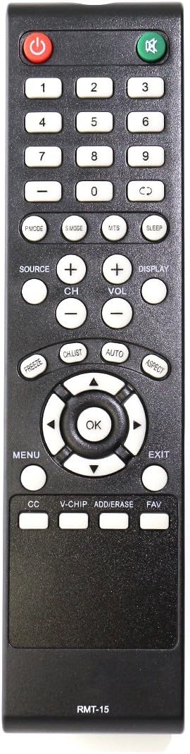 RMT-15 Replacement Remote Control Applicable for Westinghouse TV EW24T7EW