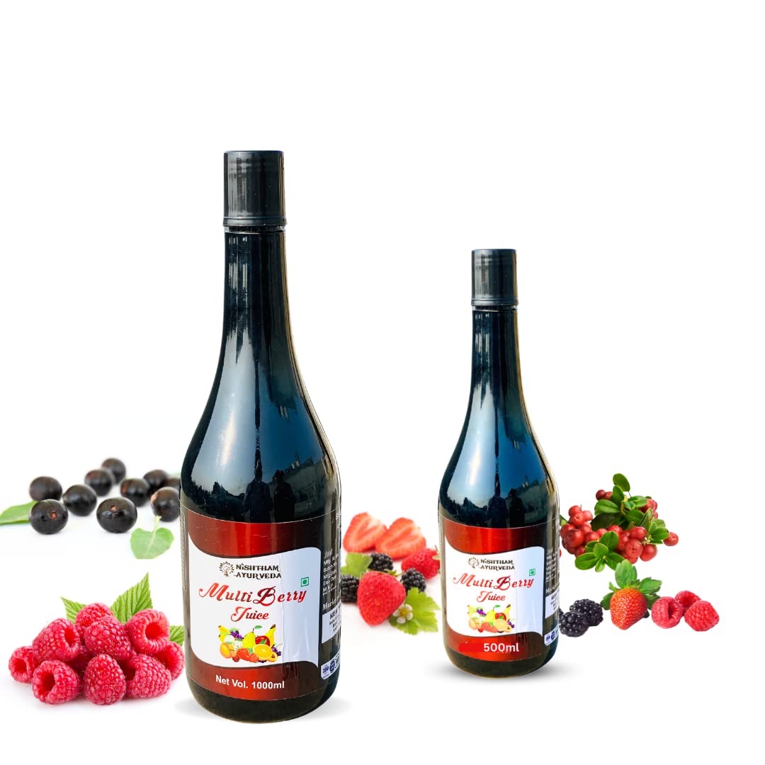 Nishtham Ayurvedas Multi berry juice with Acai berry, cran berry, rasp berry, & other 25+ berries and fruits for Heart and Immunity Health| 1500ml,(pack of 1litre and 500ml) (B0C43MMTH5) Amazon Price History, Amazon Price Tracker