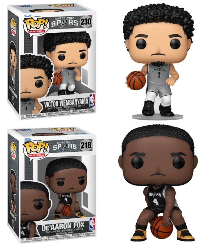 Funko POP!ウェンバンヤマ　レブロン　ドンチッチ セットNBA スパーズ Amazon.com: Funko Pop! NBA San Antonio Spurs Victor Wembanyama