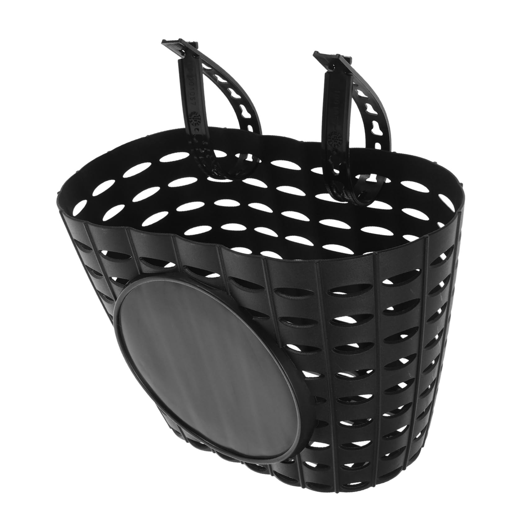 Milisten 1Pc Plastic Detachable Bike Storage Basket for Durable Thicken Design for Boys and Black Bike Basket for Leisurely Rides