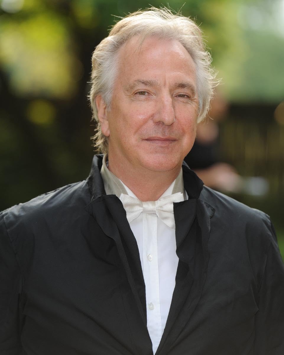 Worldphotographs Alan Rickman Photoshoot 10X8 Photo