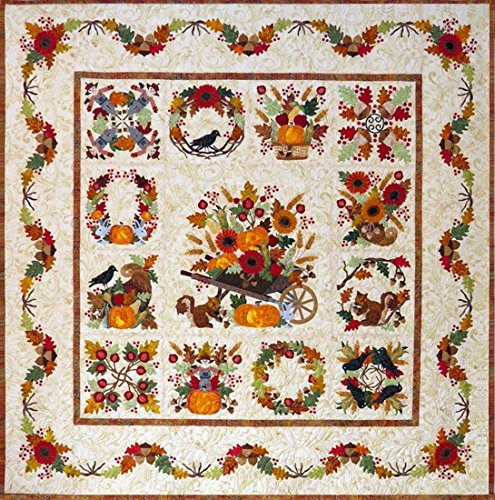 Amazon.com: Baltimore Album Autumn BOM P3 Designs Set 13 Quilt