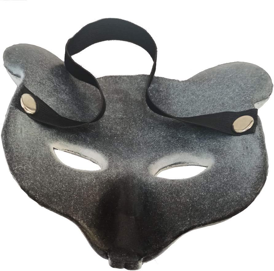 1Pcs Animal Mouse Mask Squirrel Mask Masquerade Dress Up Accessory for Halloween Easter Costume Party Cosplay Props