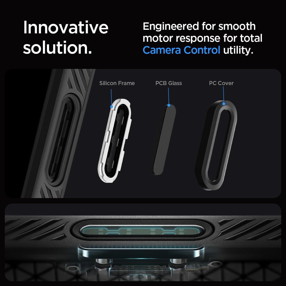 Spigen Cover per iPhone 16 Pro Max, Liquid Air T MagFit [Copertura abilitata per il Controllo fotocamera] Compatibile con MagSafe - Nero Opaco