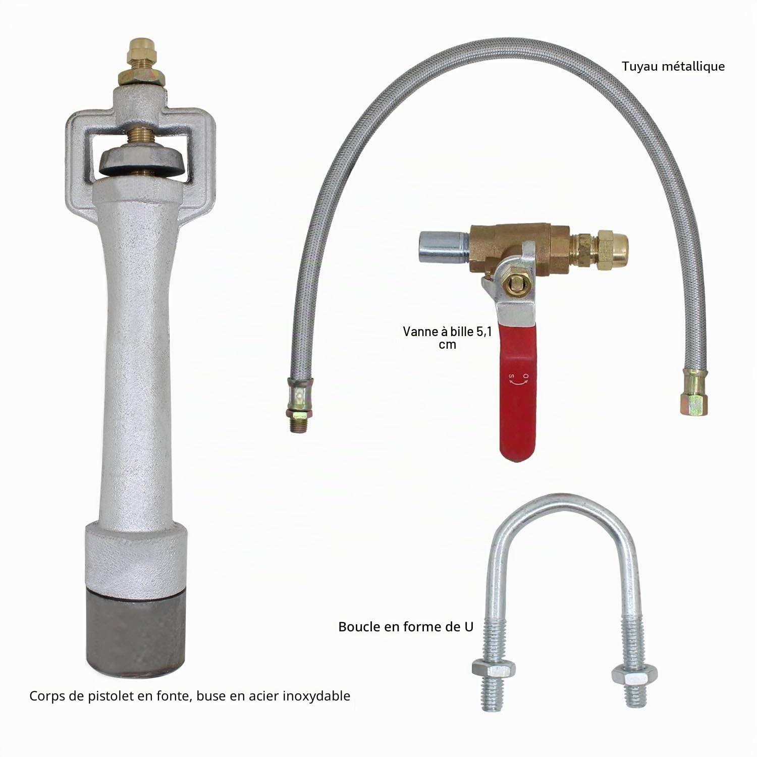 Venturi brûleur forge gaz lance bruleur pour four de fusion propane metaux ferronnerie