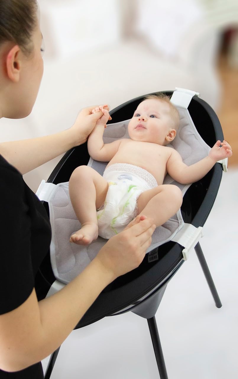 BABYJEM Elegancka wanna na stopy, czarna