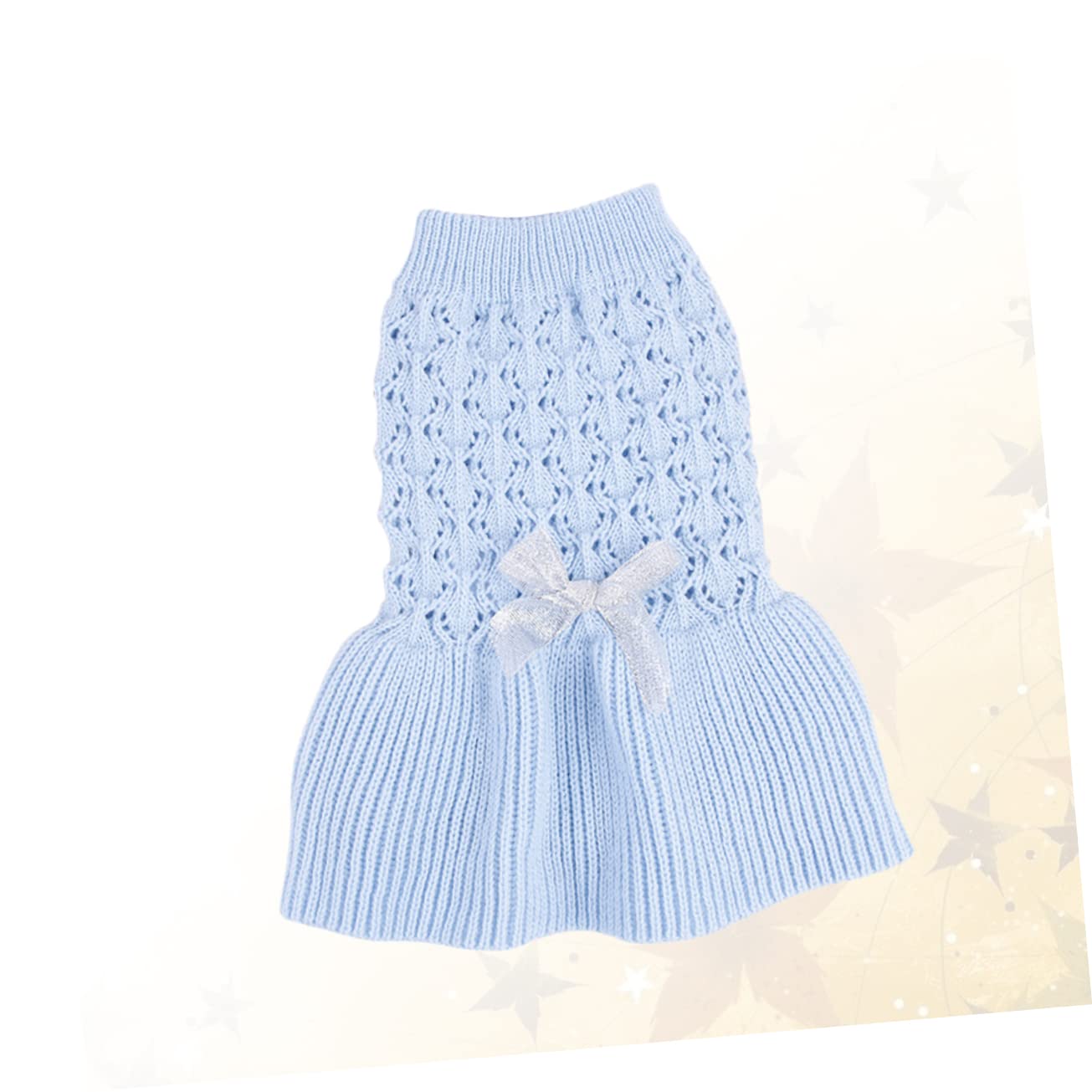 BESPORTBLE 3 Pezzi di Abbigliamento per Animali Domestici A Due Zampe Vestito in Lana per Cuccioli Maglione A Molla per Animali Domestici Vestito Adorabile per Gatti