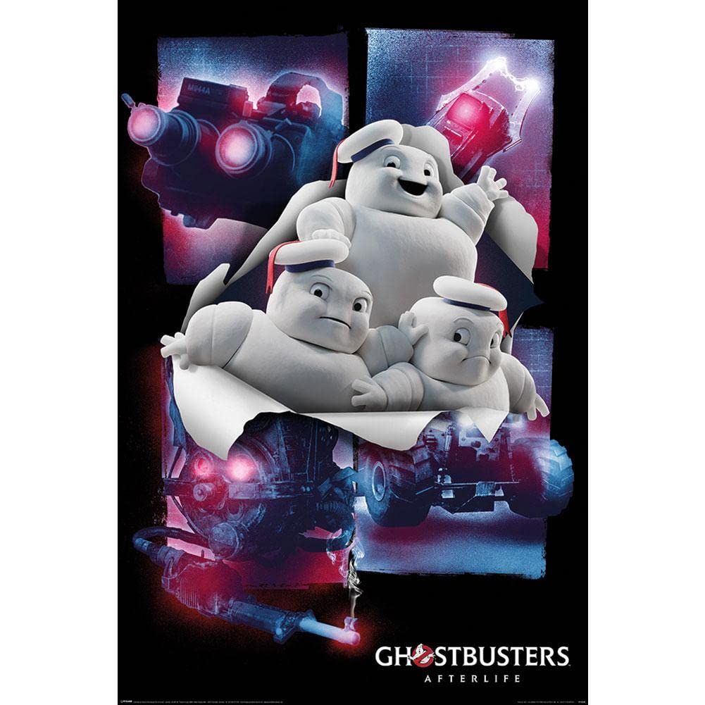 Ghostbusters Multicoloured Pyramid Afterlife Mini Puft Breakout Poster 61 X 91.5 Cm