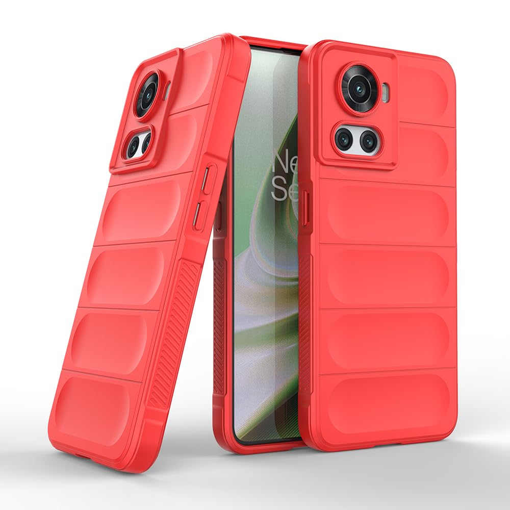 amazon basics Mobile Cover for OnePlus 10R 5G | Full Camera Protection | Liquid Silicon Case | Flexible Bumper Case for OnePlus 10R 5G (Red) (B0D1MR88TX) Amazon Price History, Amazon Price Tracker