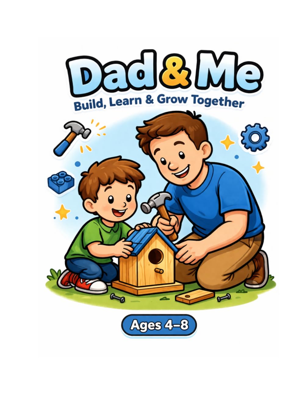 Dad & Me: Build, Learn & Grow Together (Dad & Me Activity Books)