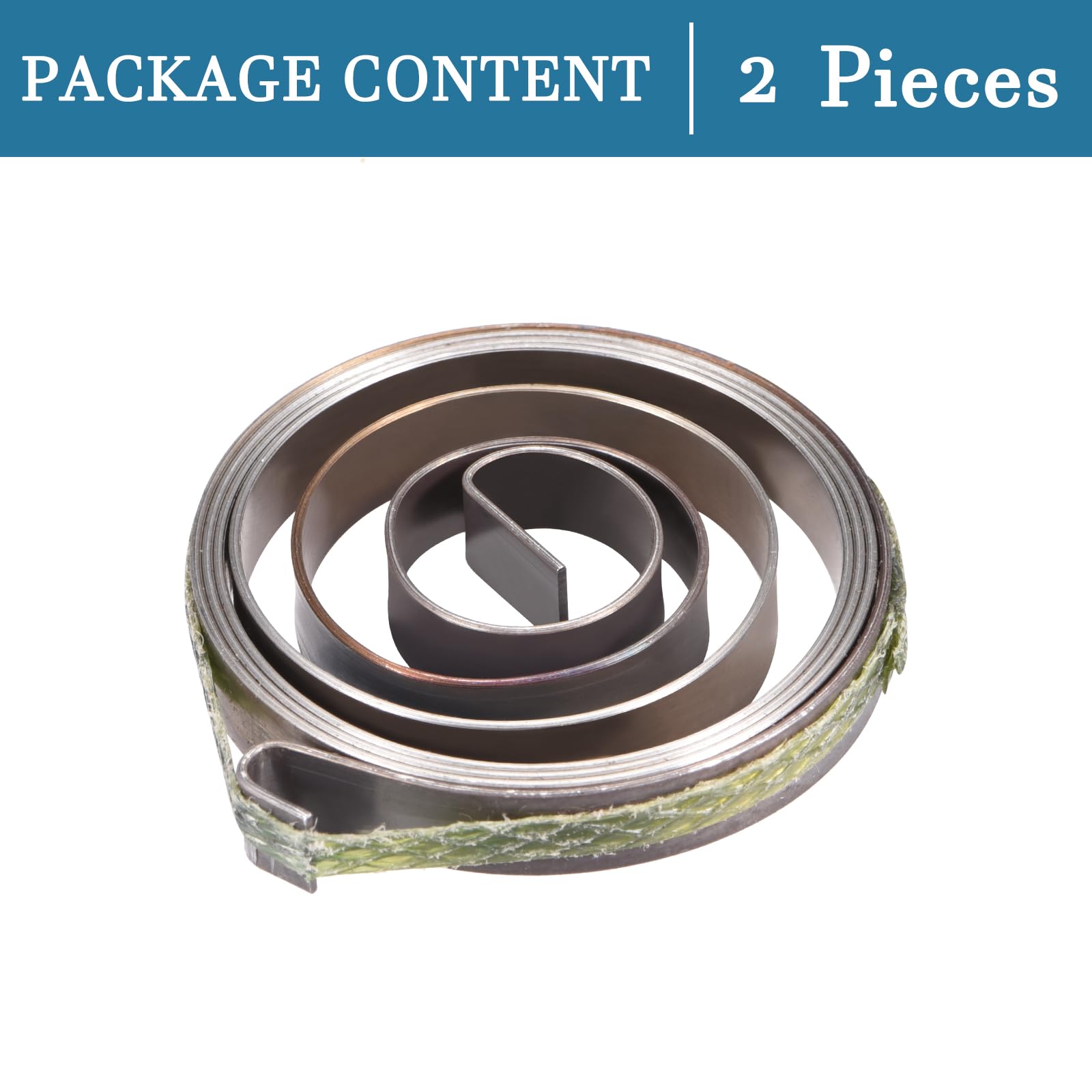 QUARKZMAN 36 x 6 x 0.65mm Piatto Bobina Molla x 2pz Trapano Pressa Penna Feed Return Boil Molla per Trapano Pressione, [Bronzo Tono]