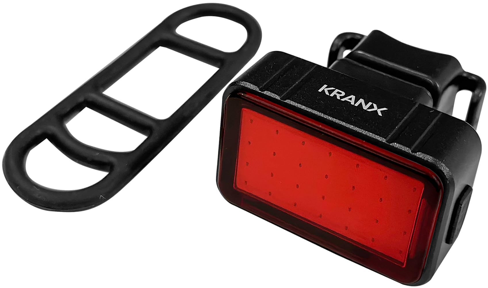 USB Rear Light by KranX: 100 Lumen, Blue, Water Resistant
