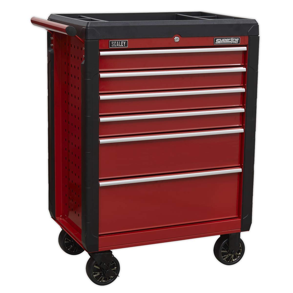 Sealey Red Ap3406 6 Drawer Roller Cabinet