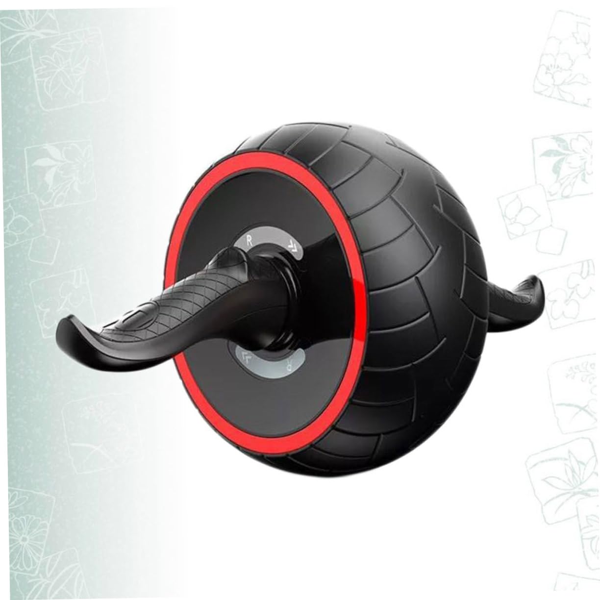 Ruota Addominali Fitness Gomma Antiscivolo per Allenamento Core Trainer Addominali Silenzioso e Palestra Effettivo e Brucia Grassi