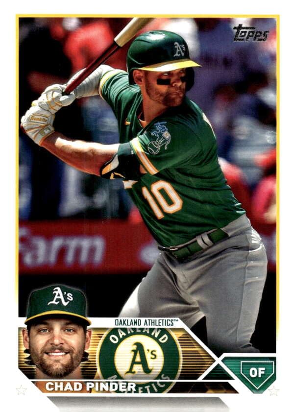 Amazon.com: 2023 Topps Series 2 Baseball #522 Chad Pinder Oakland
