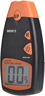 Medidor de umidade de madeira, testador de umidade, detector digital de umidade para material de construção de madeira para árvores