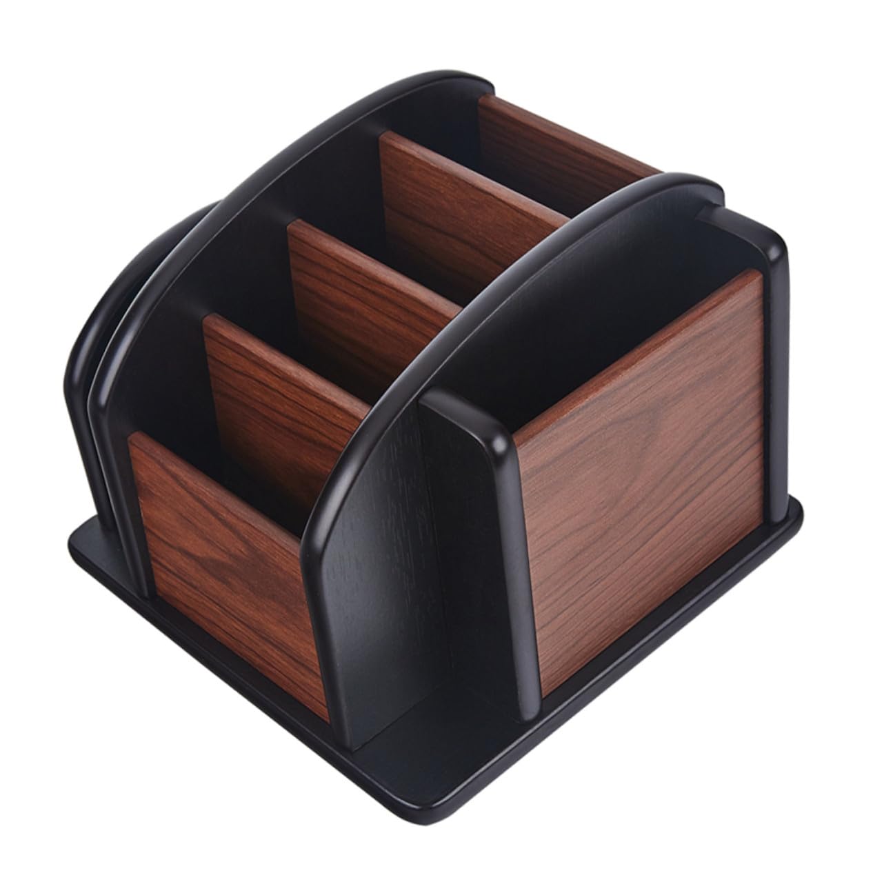 Lurrose Stifthalter Schwarz für Schreibtisch, Schreibtisch Organizer | Schulanfang Party, Ordnung für Stifte und Zubehör, Kratzfest, Passend für Büro und Homeoffice