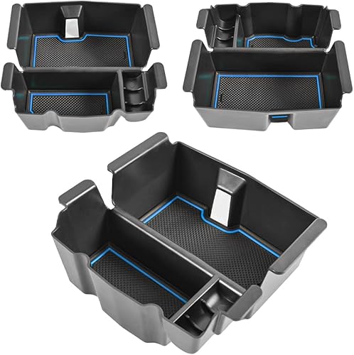 Miniatura 7 de TACOBRO Organizador de consola central compatible con accesorios Jeep Wrangler JL y JLU 2018-2023 2024 2025, Gladiator JT Truck 2020 2021 2022-2025