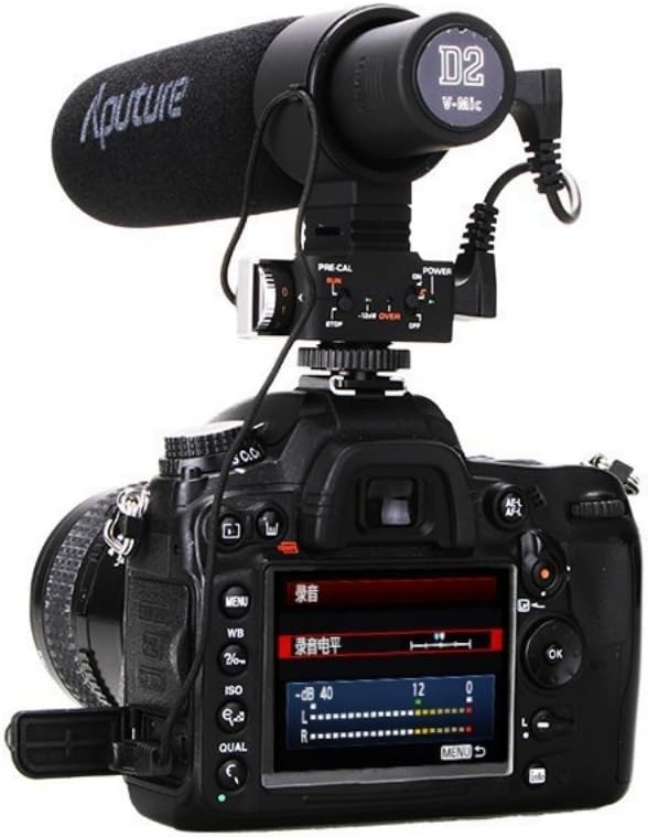 Aputure V-MIC D2 On Camera Microphone with Controller (Black)