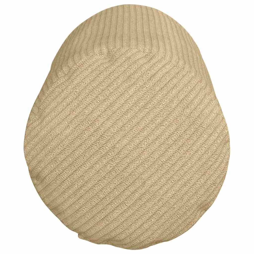 Poduszka bolster 2 sztuki szaro-zielona Ø 15 x 40 cm, sztruksowa, poduszka ozdobna na kanapę, sofę, łóżko, do wnętrz, wygodna poduszka pod kark, miękka