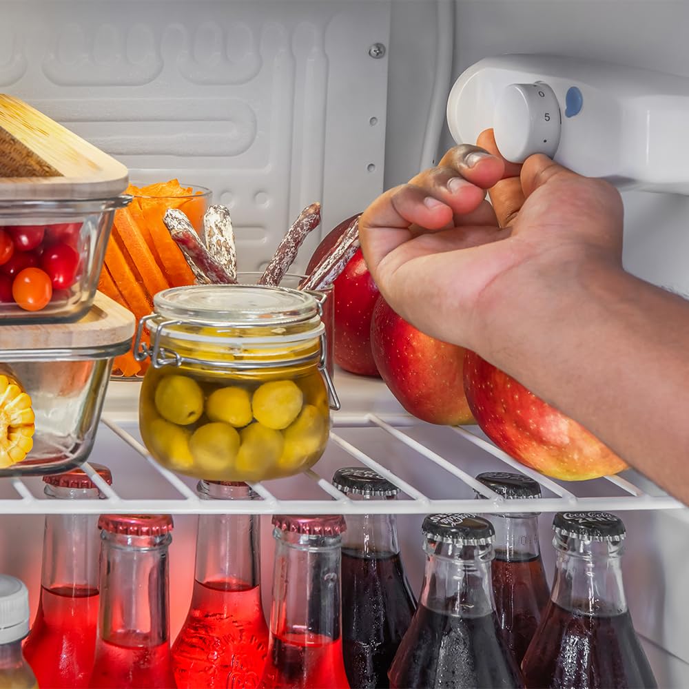 Cecotec Mini Frigo GrandCooler 20000 L SilentCompress Inox E. Réfrigérateur Compact Capacité de 46L, porte personnalisable, finition en acier inoxydable, classe énergétique E. Pour tous les espaces.