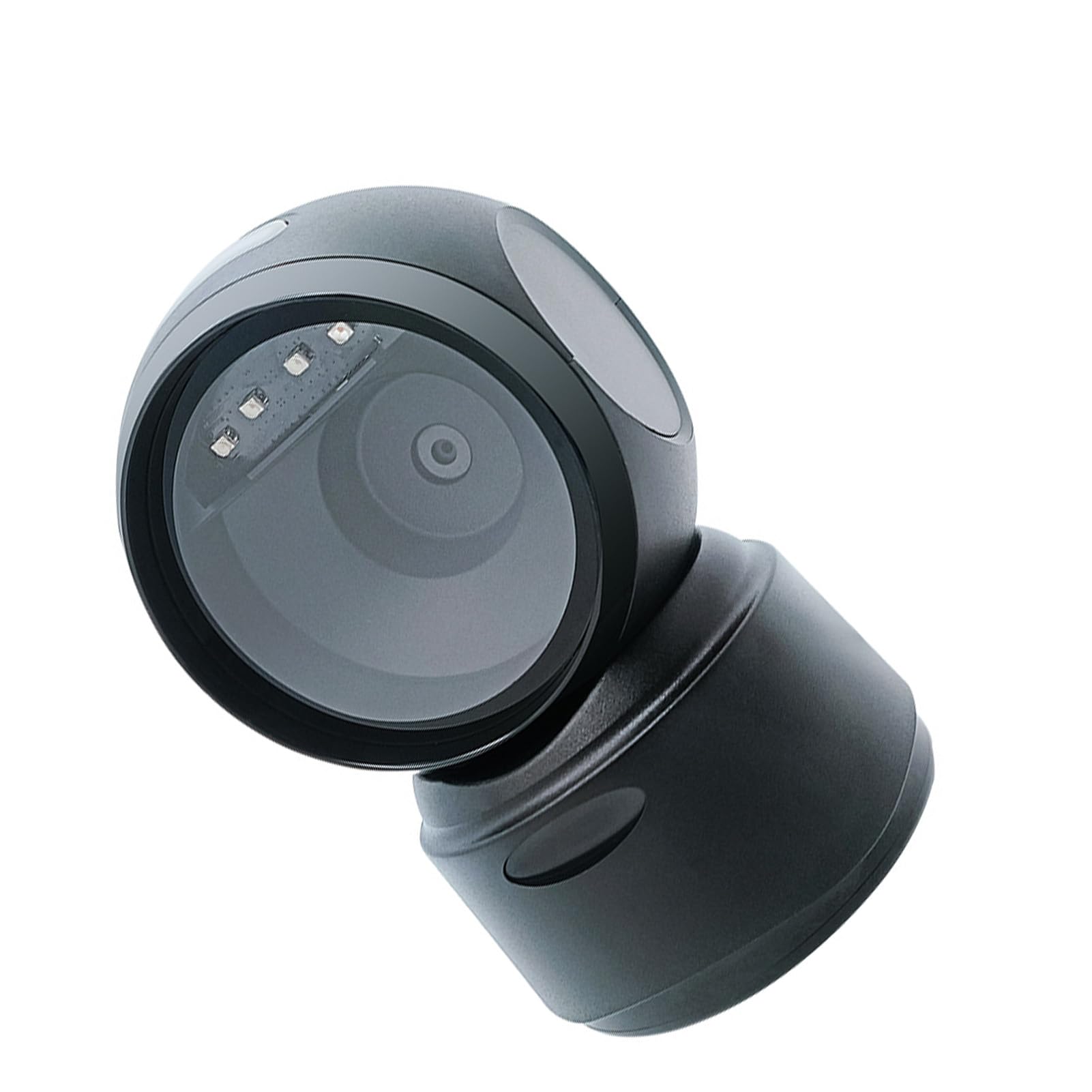 SIXRUN Scanner di Codici a Barre Wireless, Lettore di Decodifica Veloce a Mani Libere con Luce LED per Vendita Al Dettaglio e Magazzino