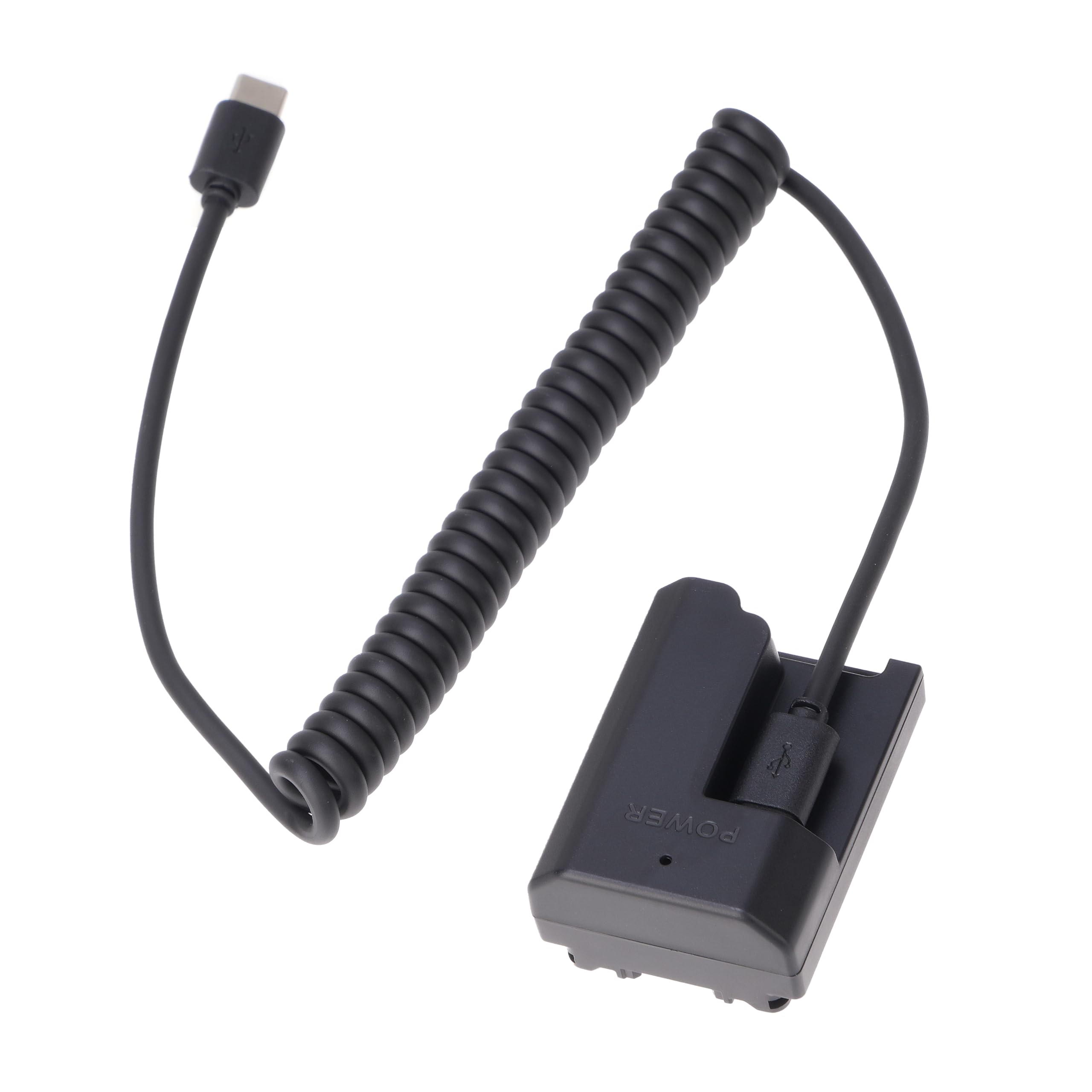Amazon.com : Fotga Coiled USB-C Type-C Power Adapter Cable +